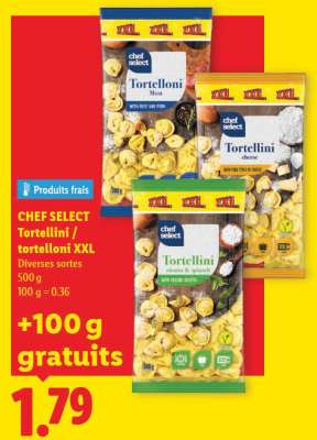 CHEF SELECT Tortellini / Tortelloni XXL