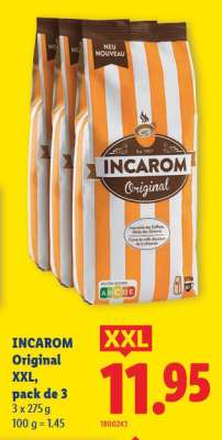 Incarom original XXL, pack de 3