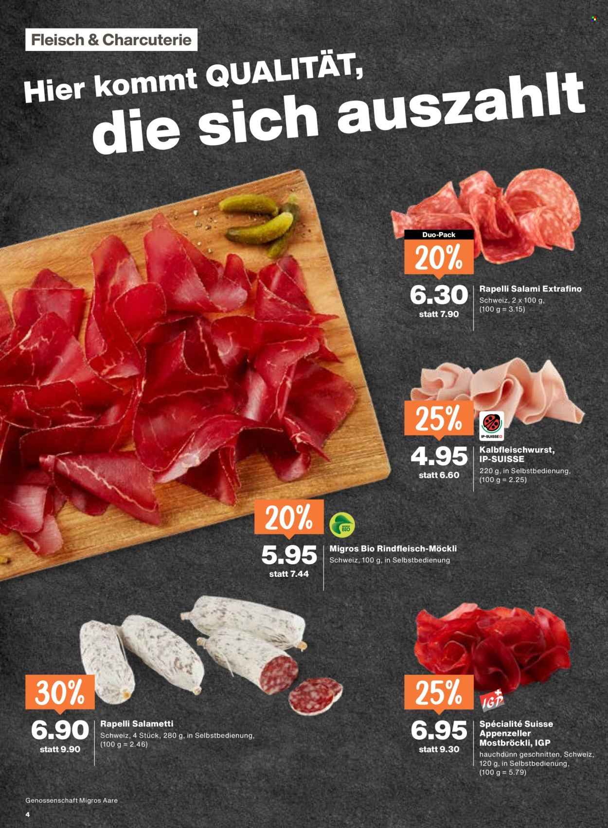 Catalogue Migros - 25.6.2026 - 1.7.2026. Page 4. Page 4
