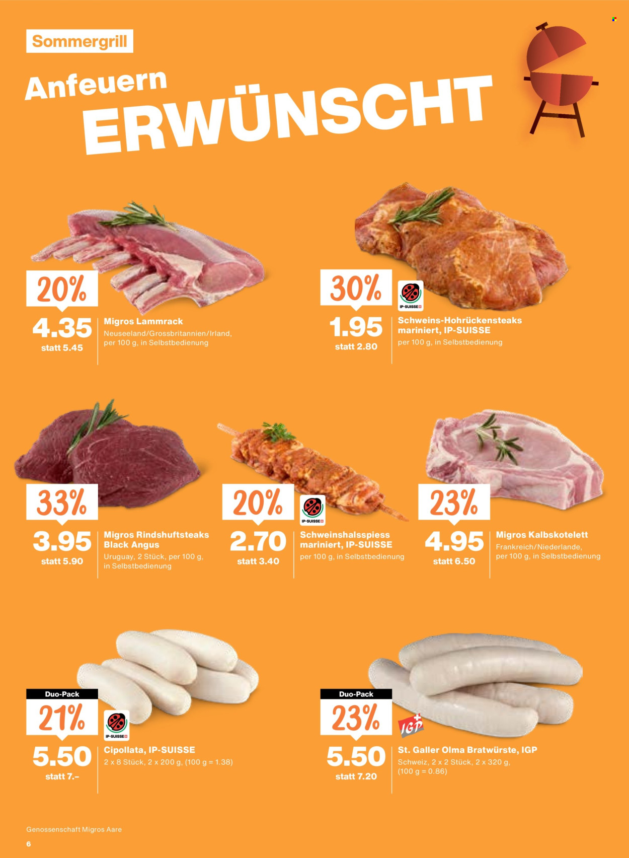 Catalogue Migros - 25.6.2026 - 1.7.2026. Page 6. Page 6
