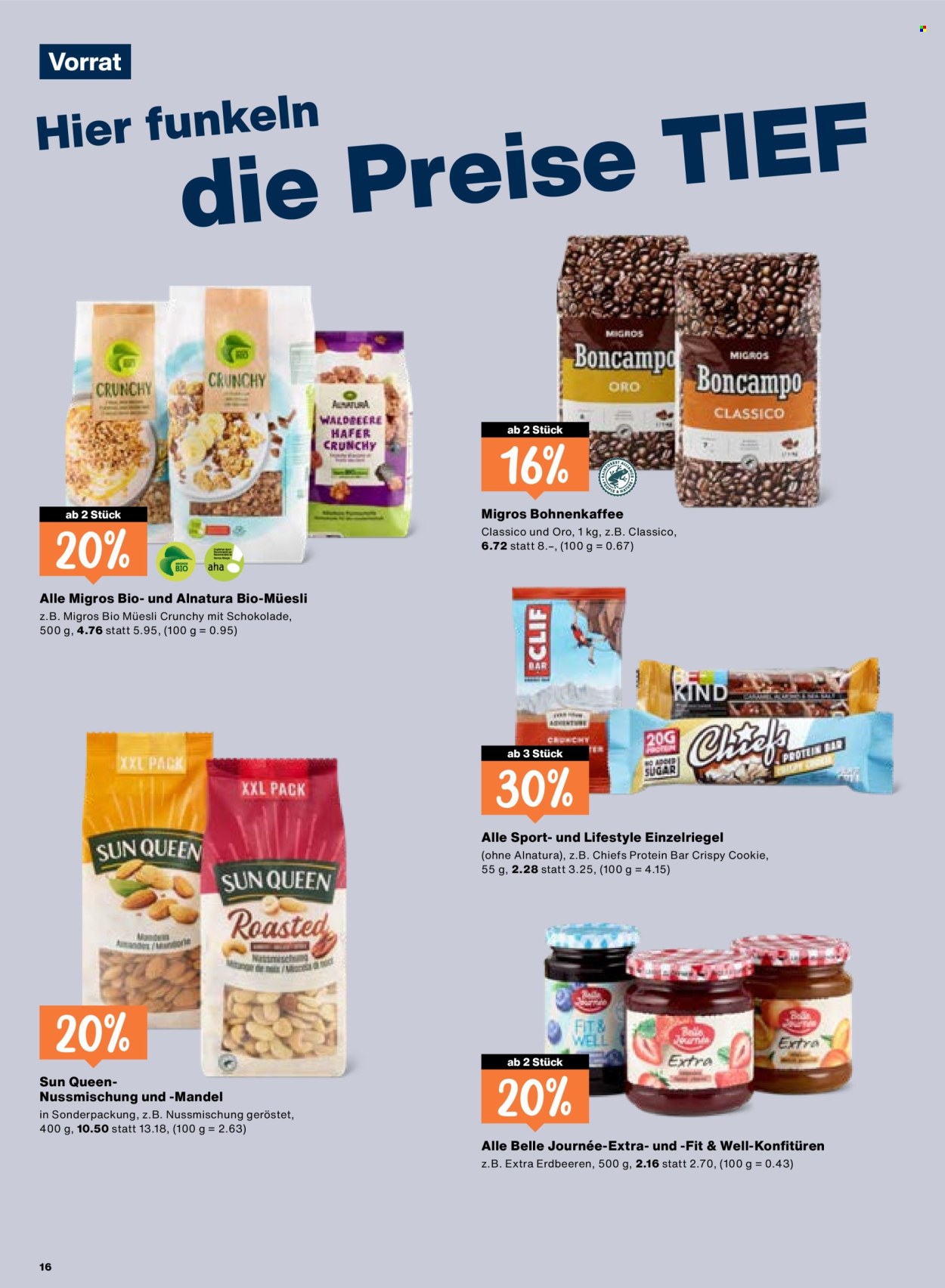 Catalogue Migros - 25.6.2026 - 1.7.2026. Page 16. Page 16