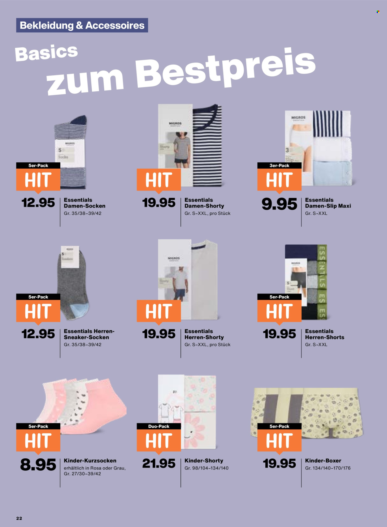 Catalogue Migros - 25.6.2026 - 1.7.2026. Page 22. Page 22