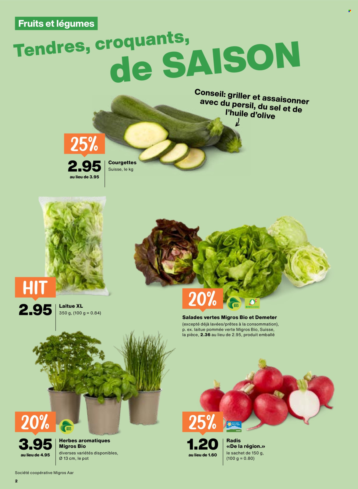 Catalogue Migros - 25.6.2026 - 1.7.2026. Page 2. Page 2