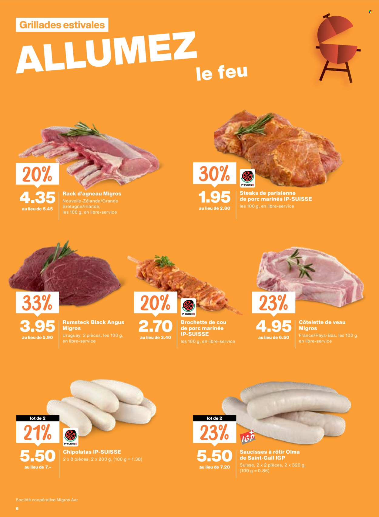 Catalogue Migros - 25.6.2026 - 1.7.2026. Page 6. Page 6