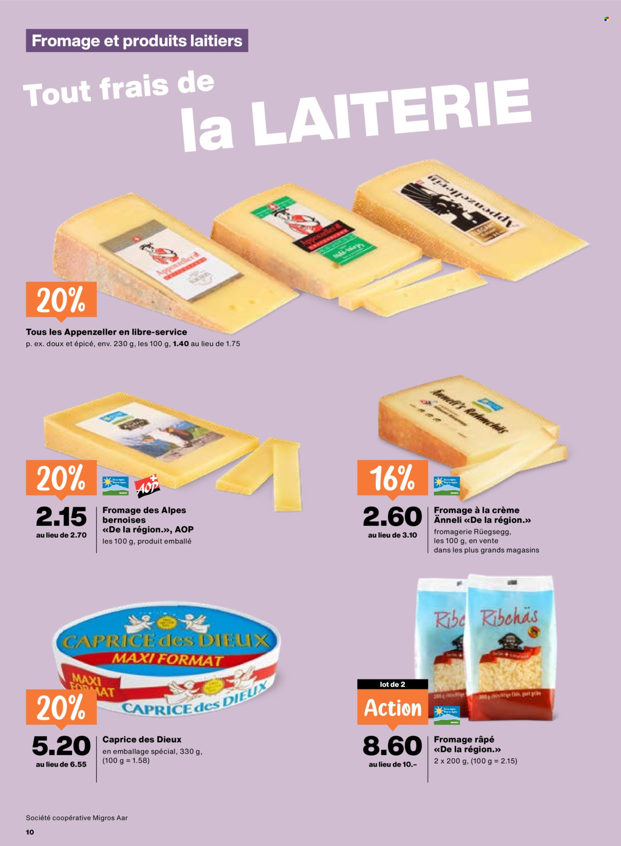 Catalogue Migros - 25.6.2026 - 1.7.2026. Page 10. Page 10