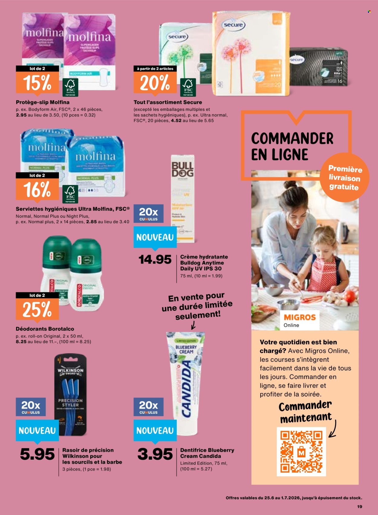 Catalogue Migros - 25.6.2026 - 1.7.2026. Page 19. Page 19