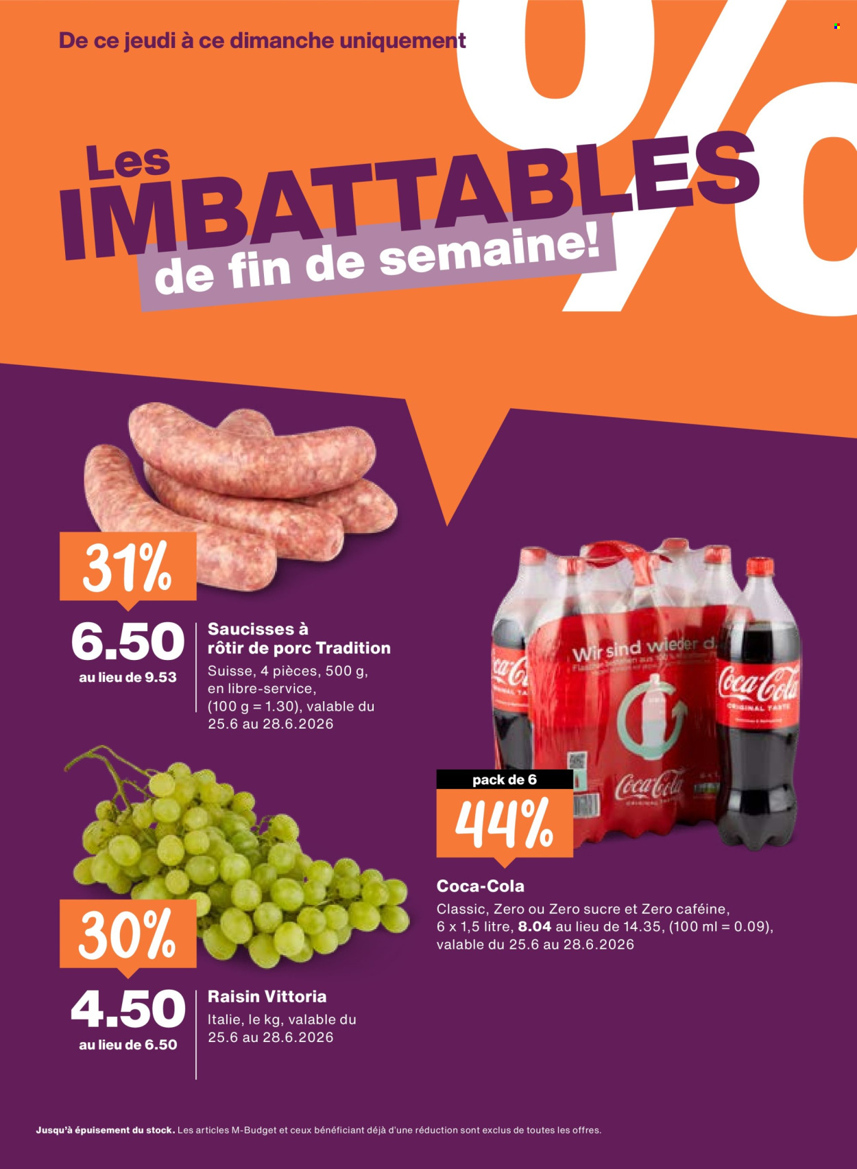 Catalogue Migros - 25.6.2026 - 1.7.2026. Page 24. Page 24