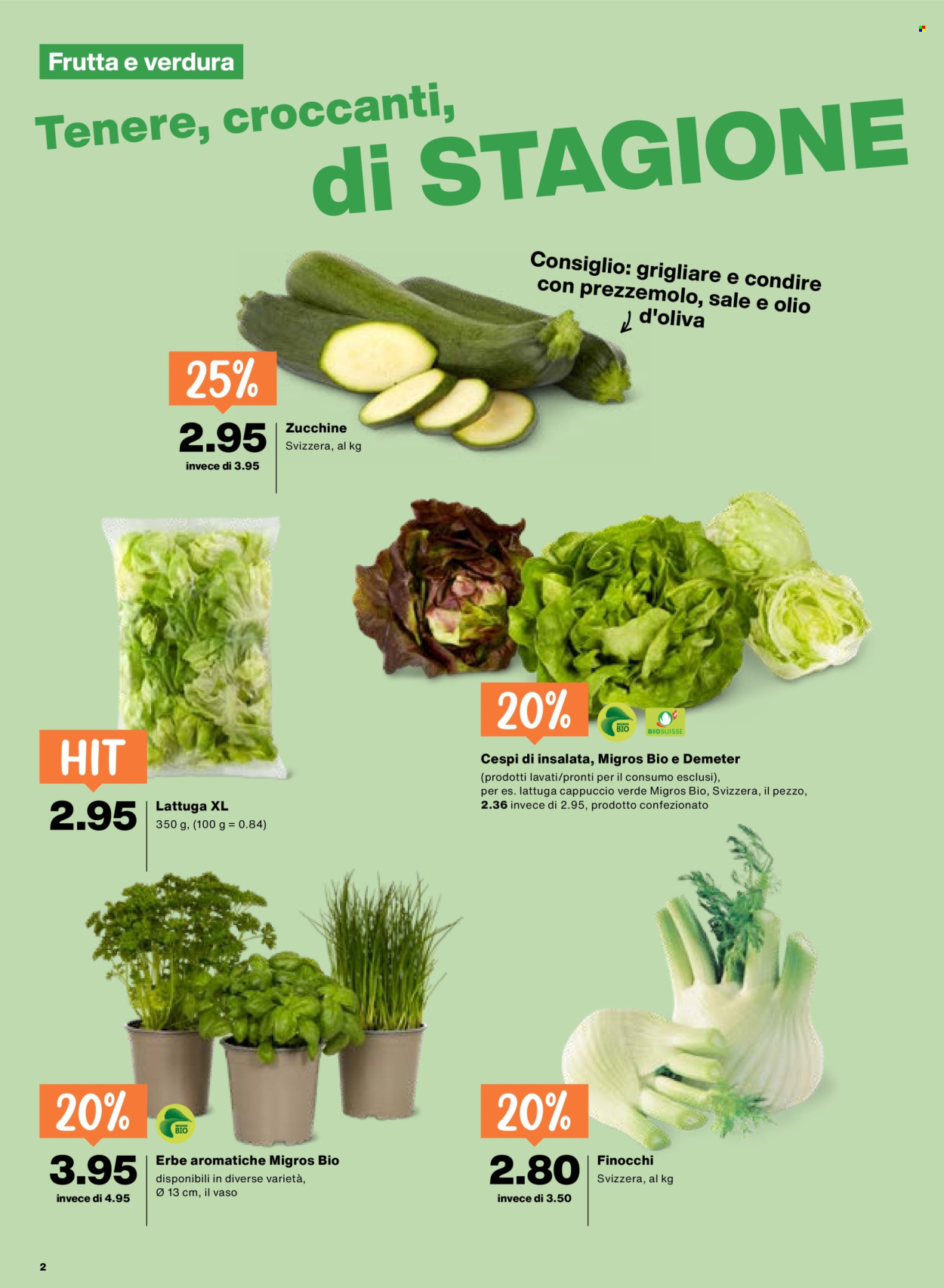 Catalogue Migros - 25.6.2026 - 1.7.2026. Page 2. Page 2