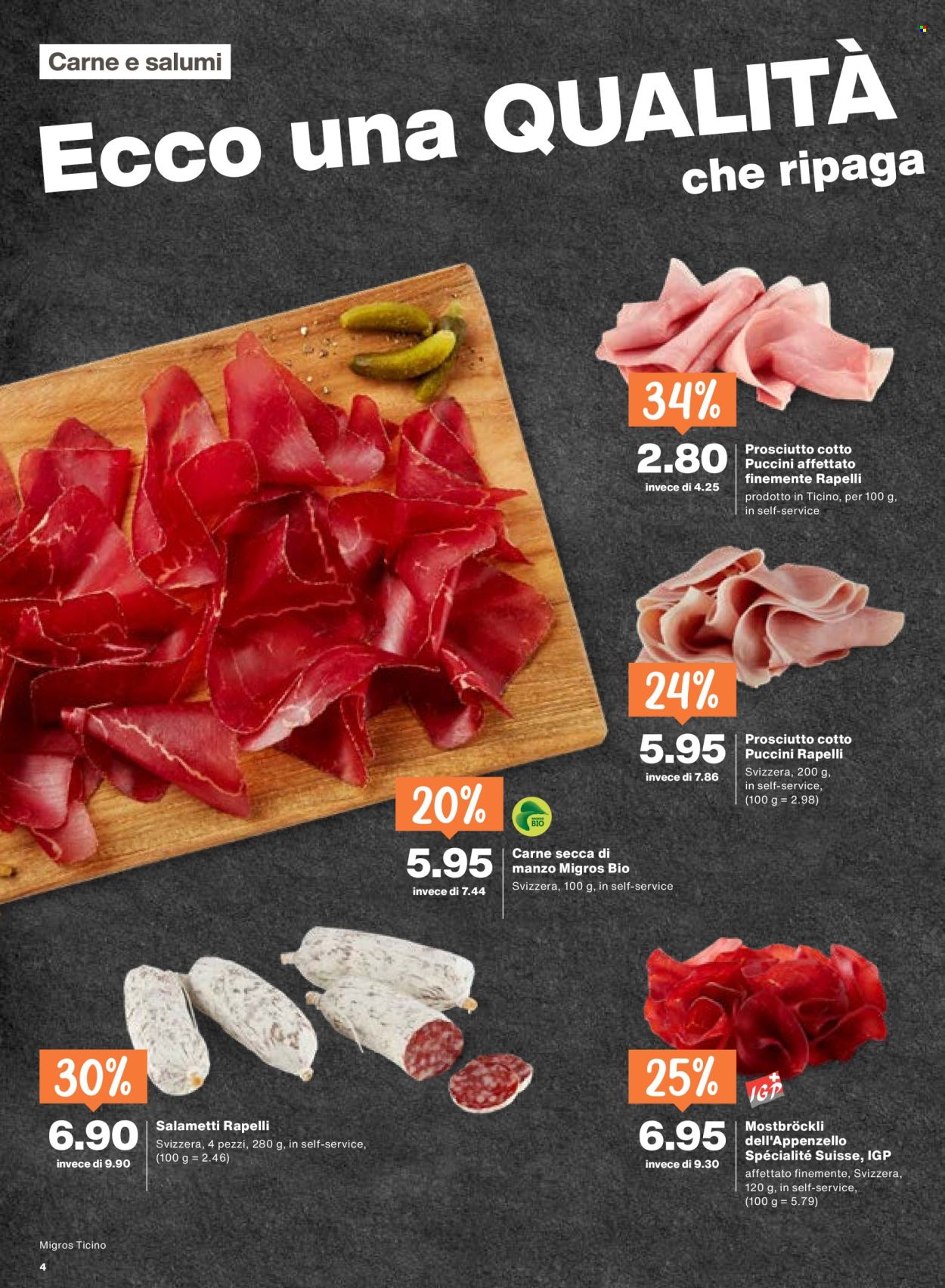 Catalogue Migros - 25.6.2026 - 1.7.2026. Page 4. Page 4