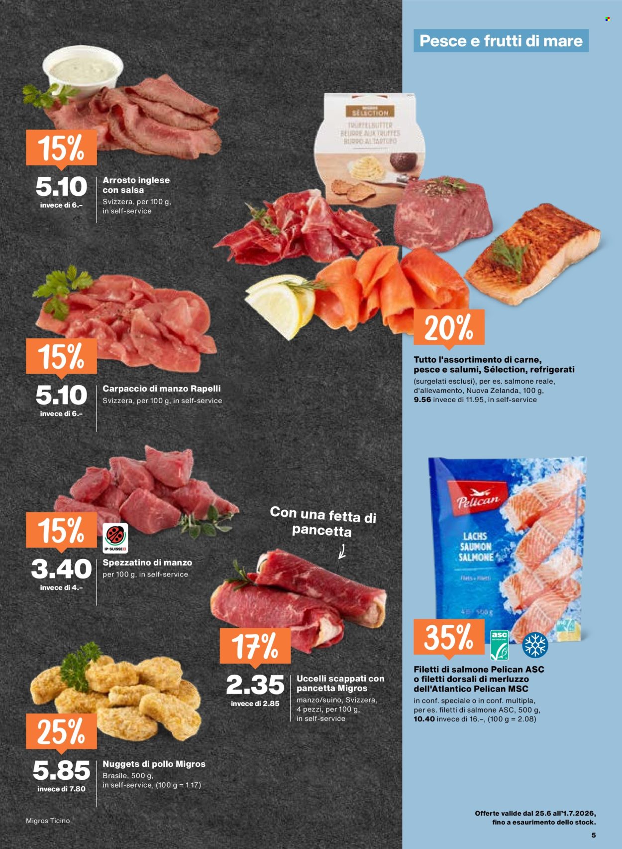 Catalogue Migros - 25.6.2026 - 1.7.2026. Page 5. Page 5