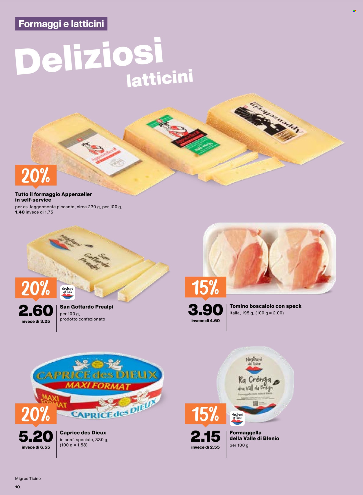 Catalogue Migros - 25.6.2026 - 1.7.2026. Page 10. Page 10
