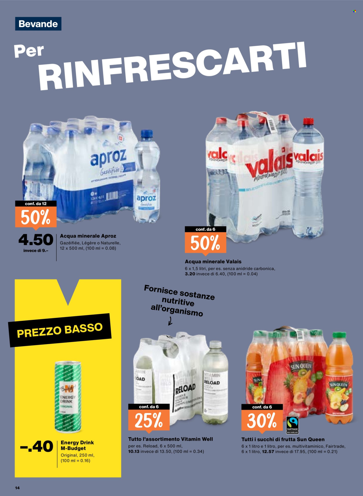 Catalogue Migros - 25.6.2026 - 1.7.2026. Page 14. Page 14