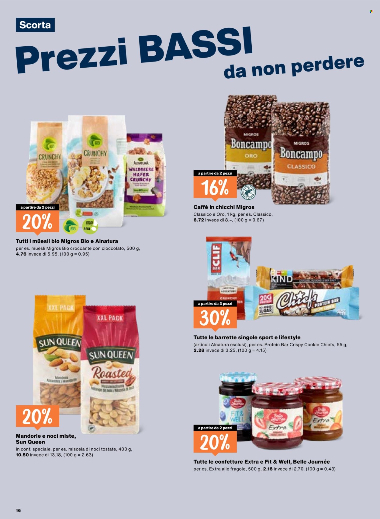 Catalogue Migros - 25.6.2026 - 1.7.2026. Page 16. Page 16