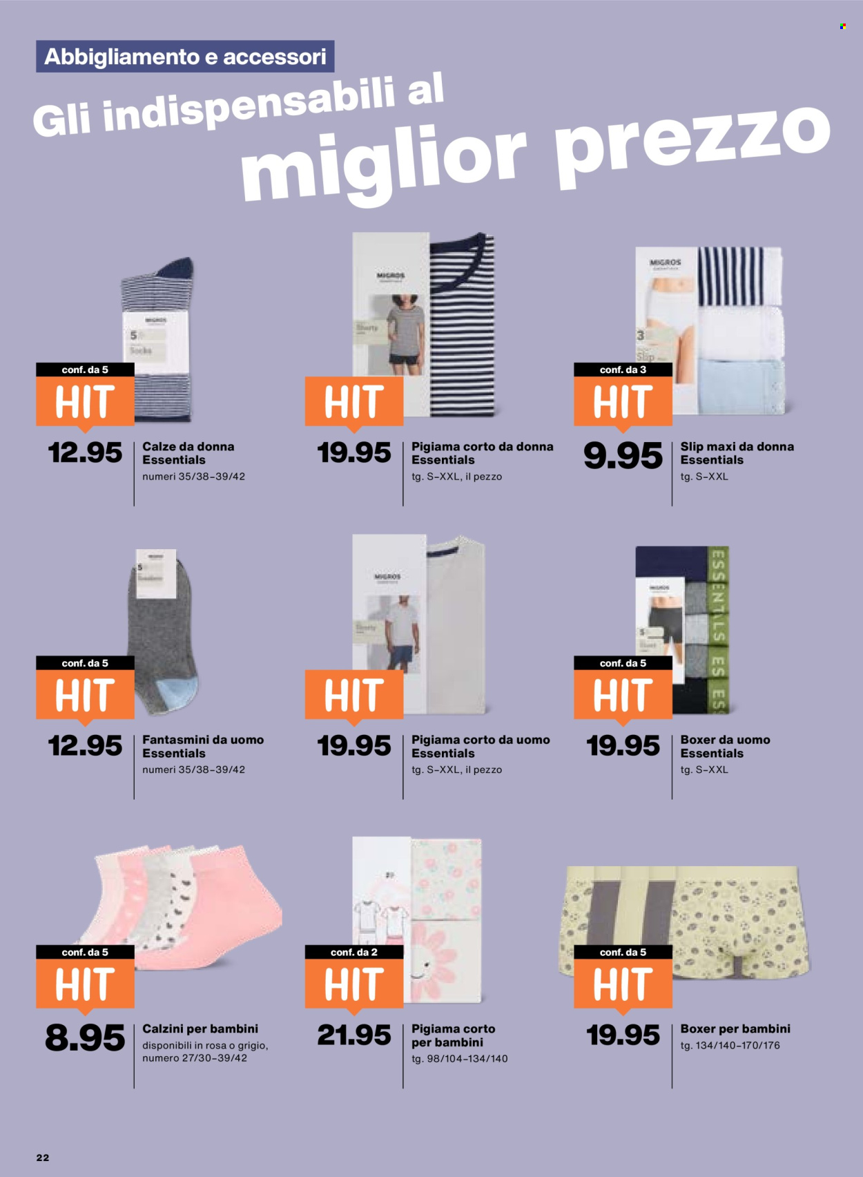 Catalogue Migros - 25.6.2026 - 1.7.2026. Page 22. Page 22