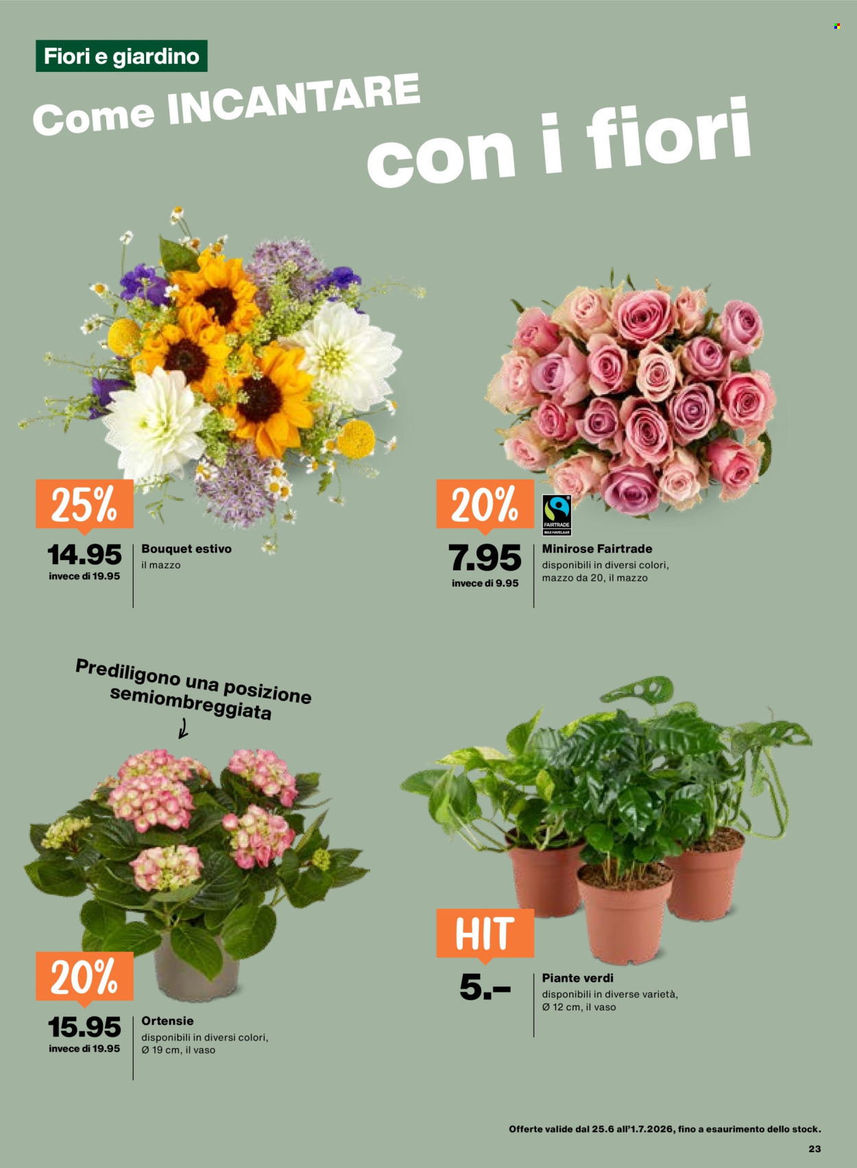 Catalogue Migros - 25.6.2026 - 1.7.2026. Page 23. Page 23