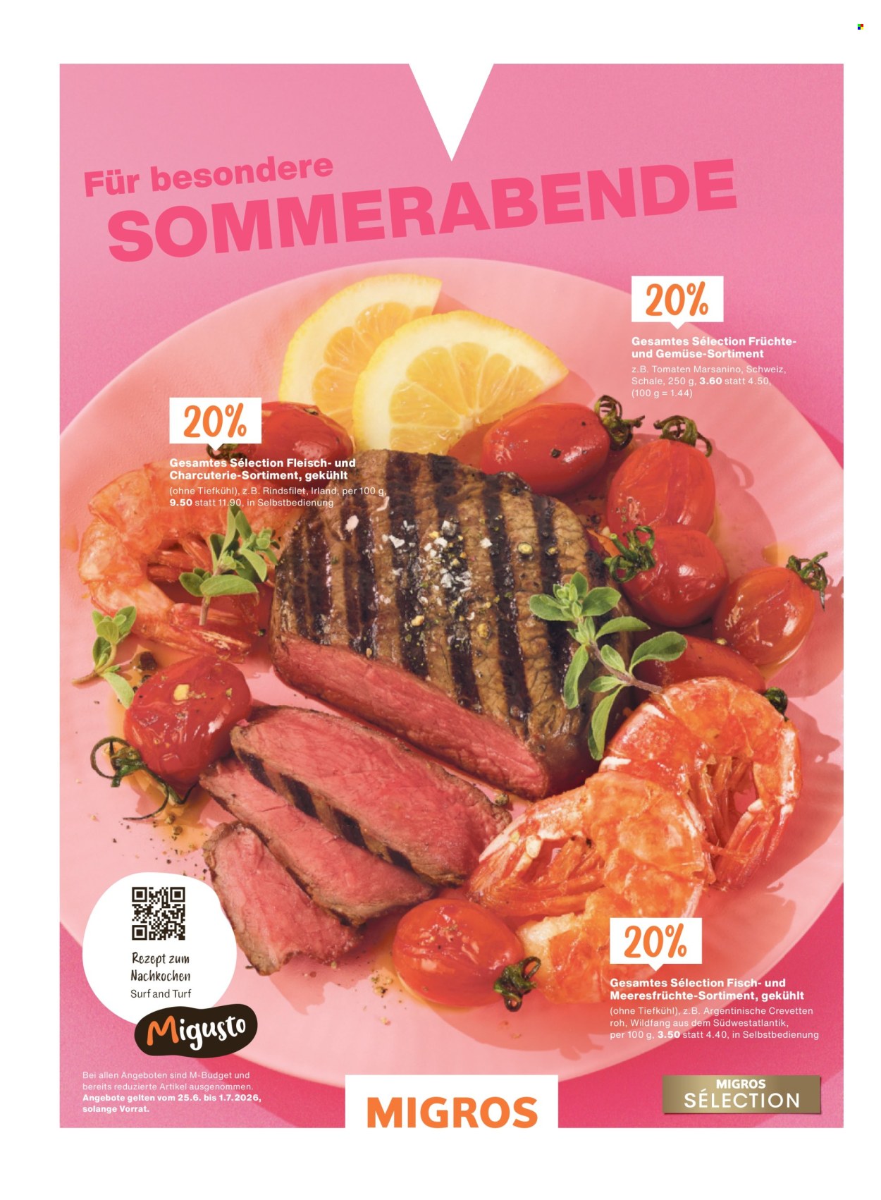 Catalogue Migros - 24.6.2026 - 1.7.2026. Page 6. Page 6