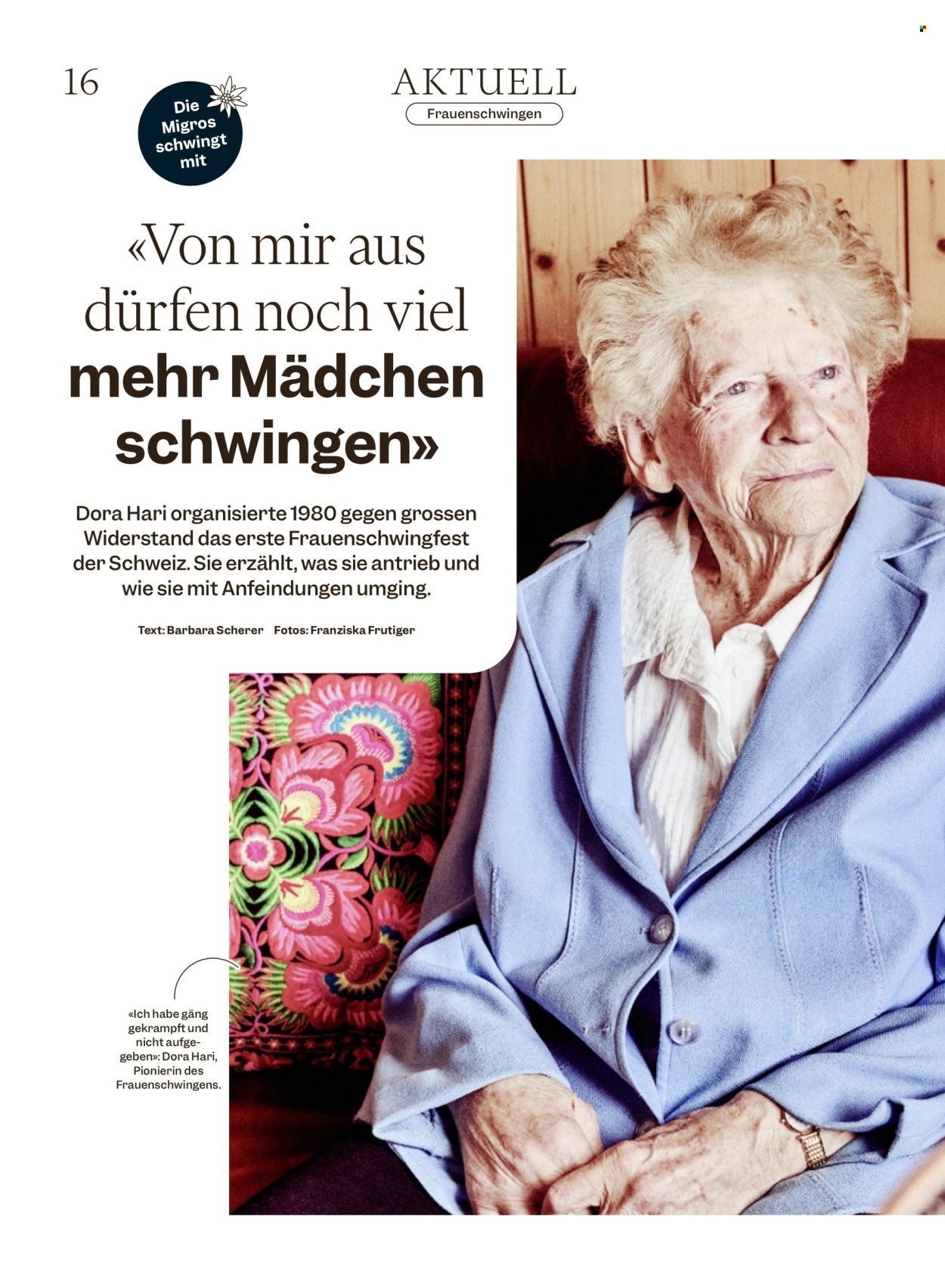 Catalogue Migros - 24.6.2026 - 1.7.2026. Page 16. Page 16