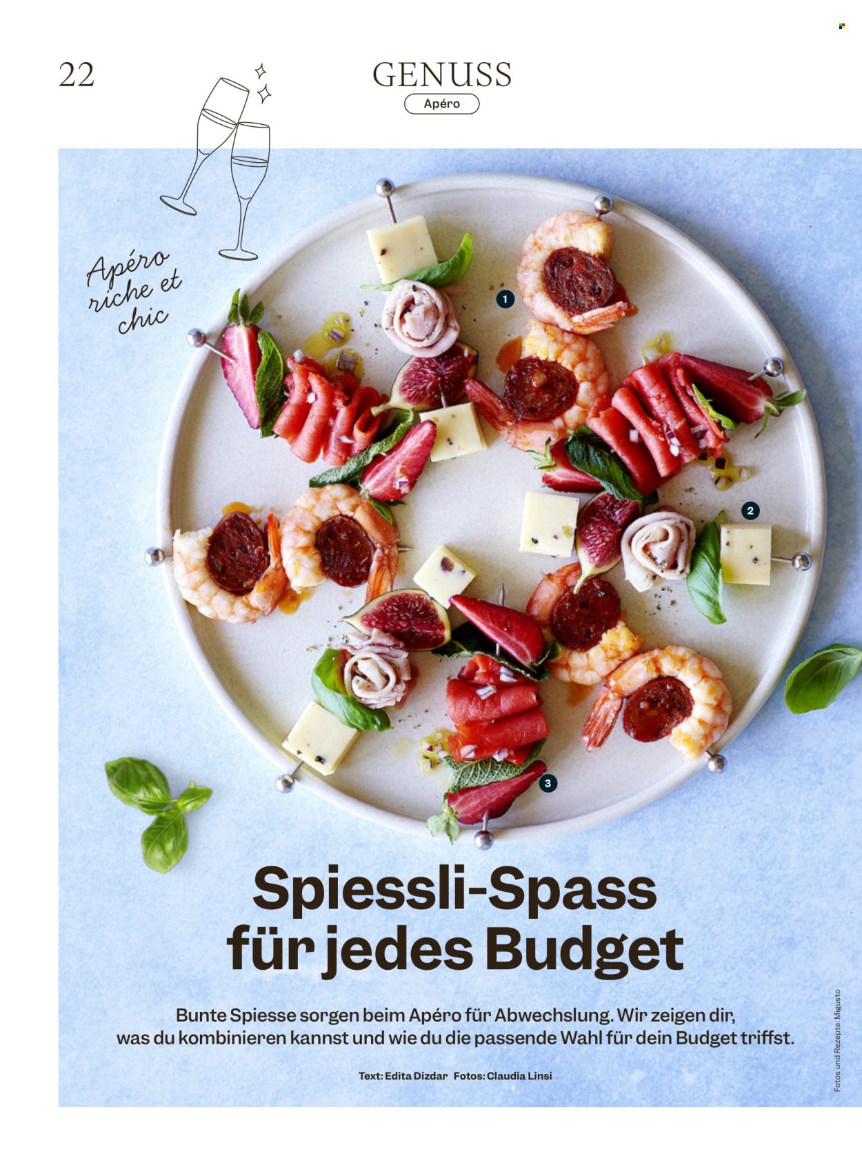 Catalogue Migros - 24.6.2026 - 1.7.2026. Page 22. Page 22