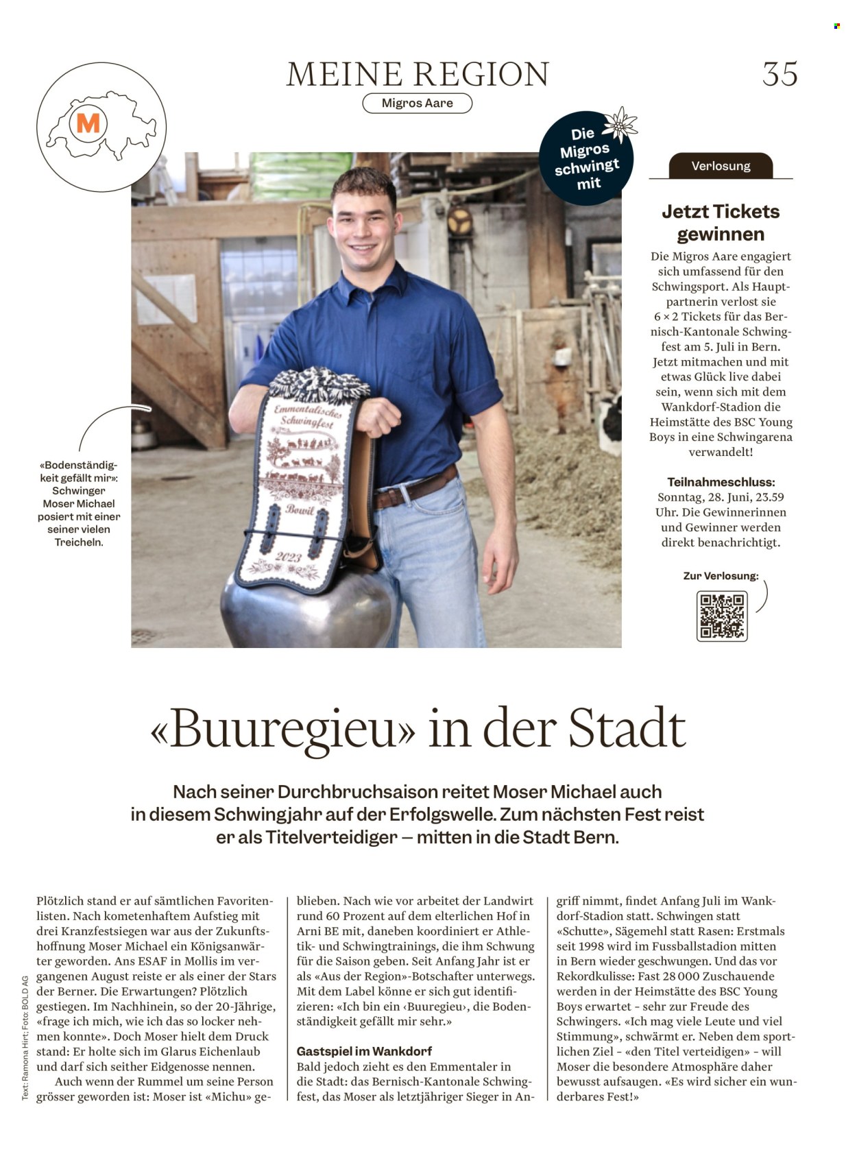 Catalogue Migros - 24.6.2026 - 1.7.2026. Page 35. Page 35
