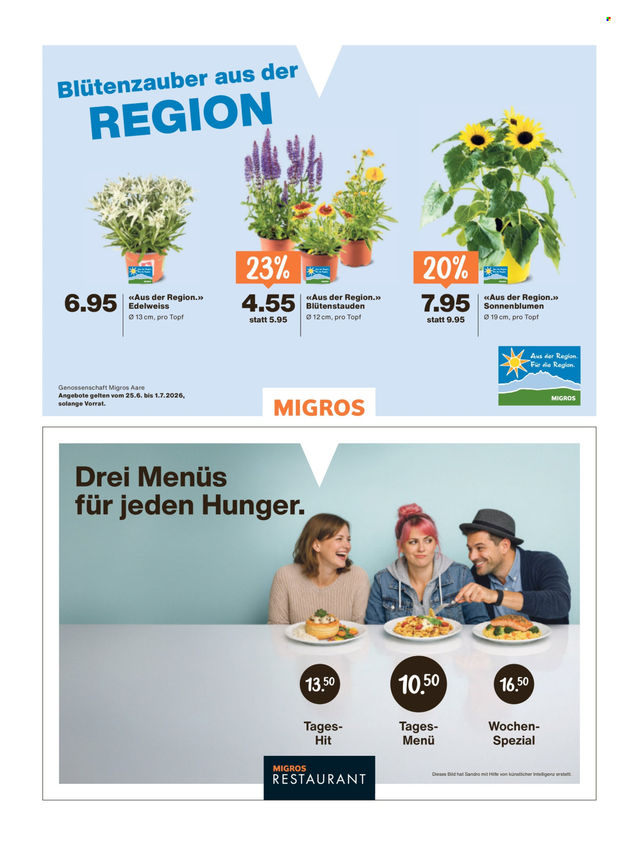 Catalogue Migros - 24.6.2026 - 1.7.2026. Page 36. Page 36