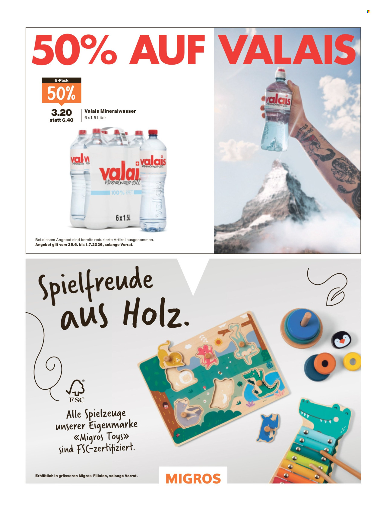 Catalogue Migros - 24.6.2026 - 1.7.2026. Page 44. Page 44