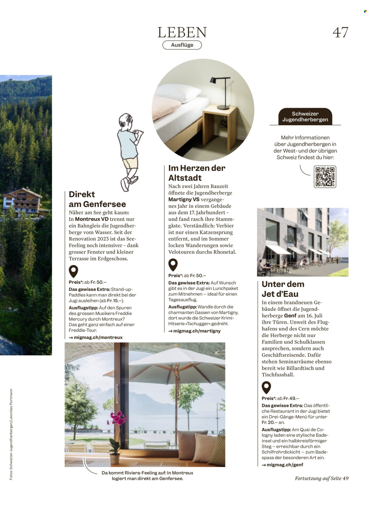 Catalogue Migros - 24.6.2026 - 1.7.2026. Page 47. Page 47