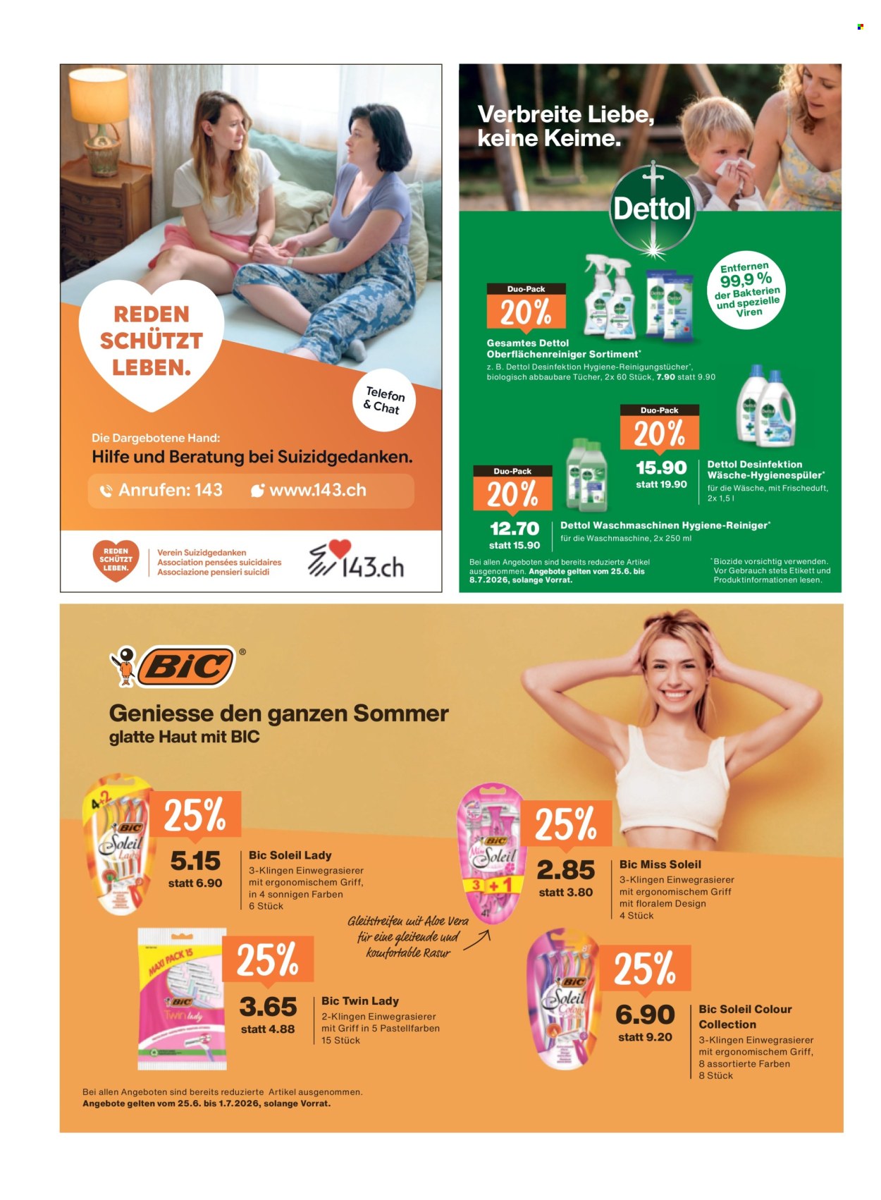 Catalogue Migros - 24.6.2026 - 1.7.2026. Page 54. Page 54