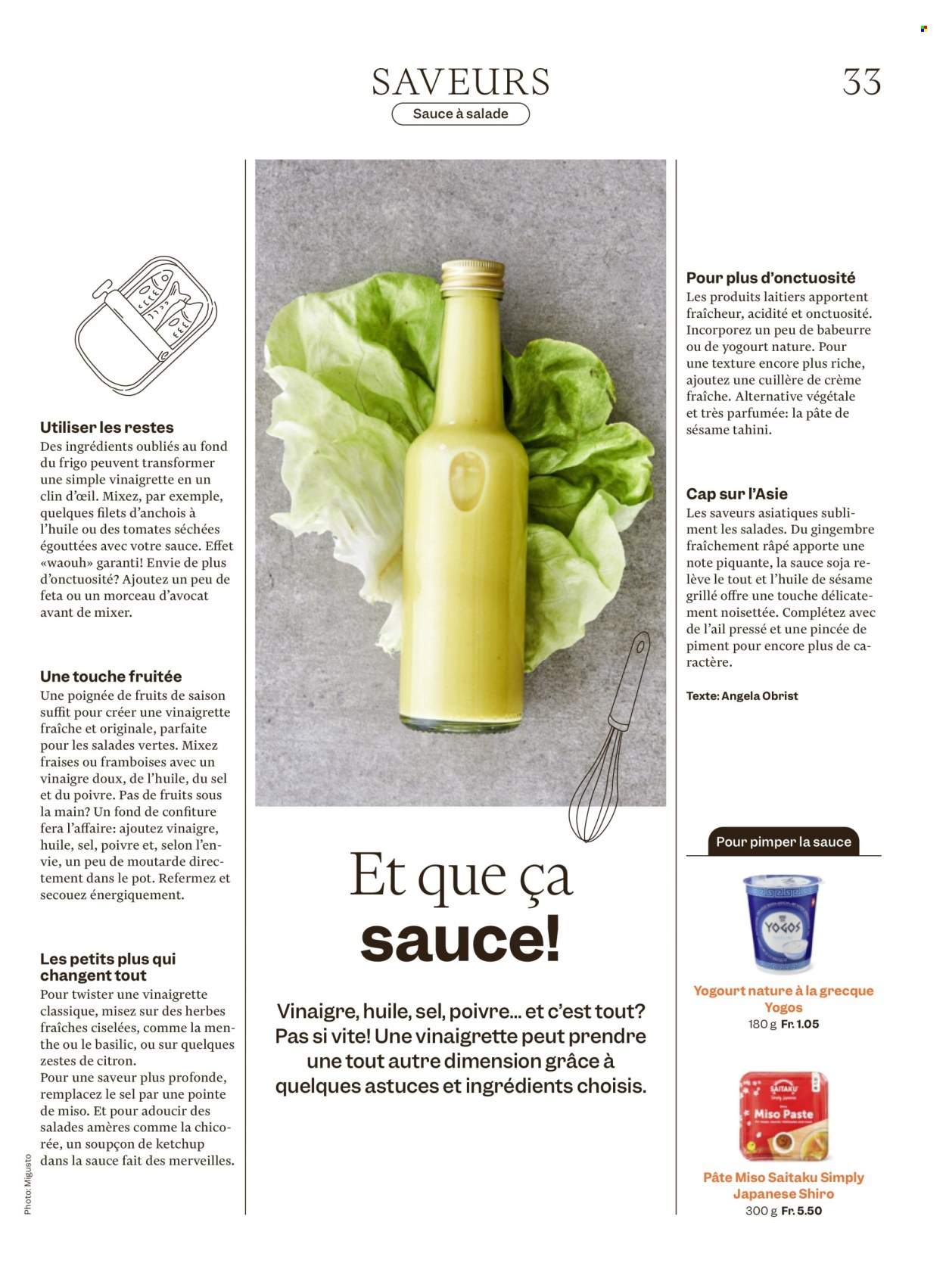 Catalogue Migros - 24.6.2026 - 1.7.2026. Page 33. Page 33