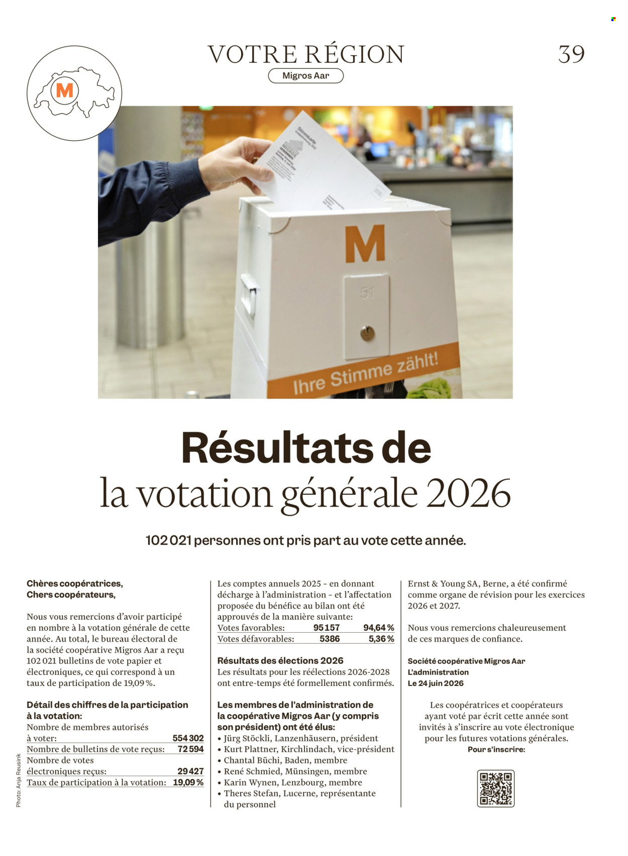 Catalogue Migros - 24.6.2026 - 1.7.2026. Page 39. Page 39