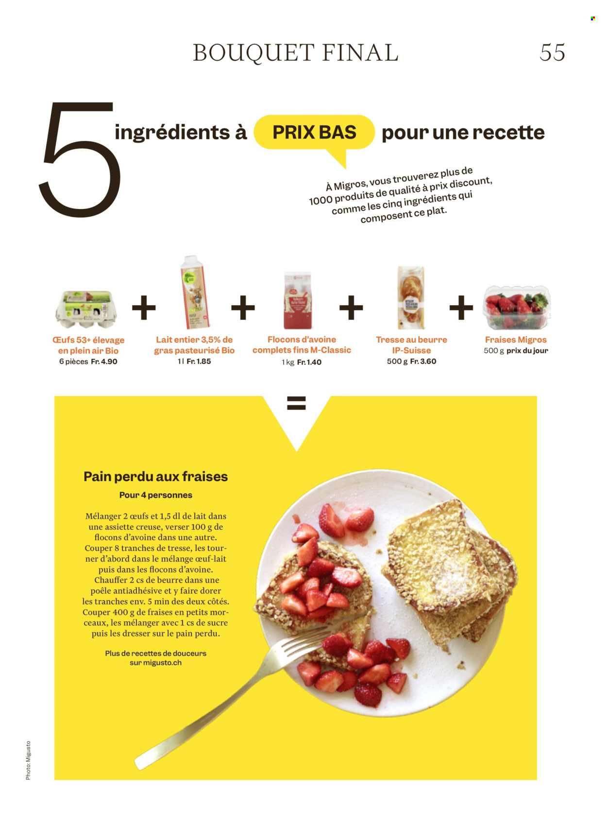 Catalogue Migros - 24.6.2026 - 1.7.2026. Page 55. Page 55