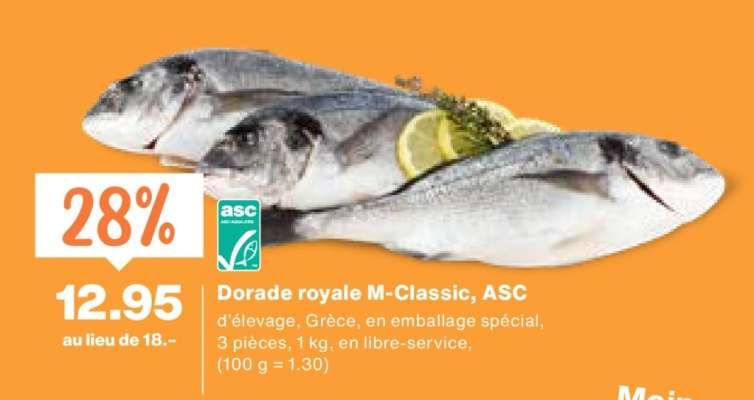 Dorade royale M-Classic, ASC