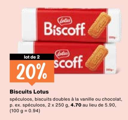 Biscuits Lotus