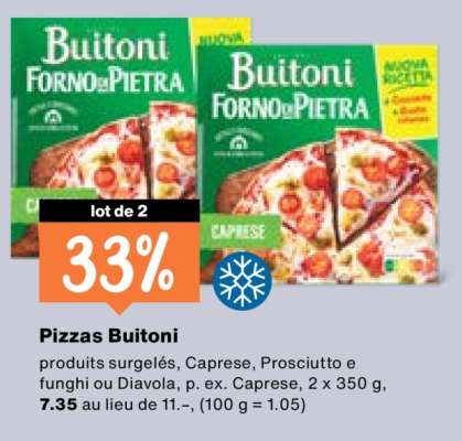 Pizzas Buitoni