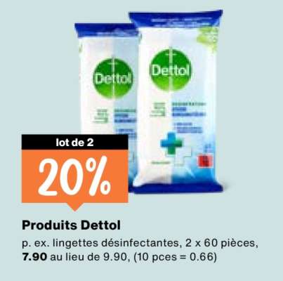 Produits Dettol