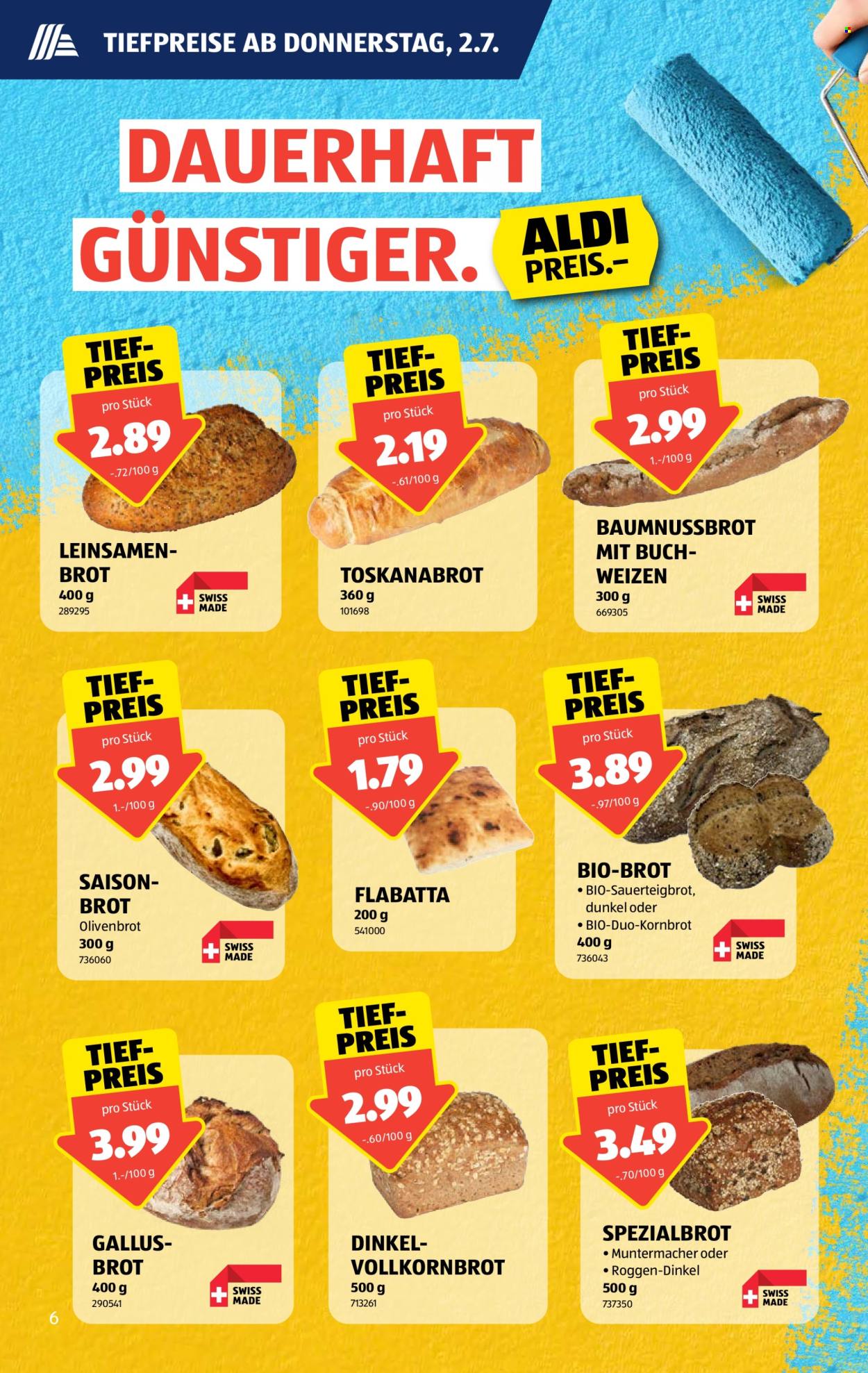 Catalogue Aldi - 2.7.2026 - 8.7.2026. Page 6. Page 6