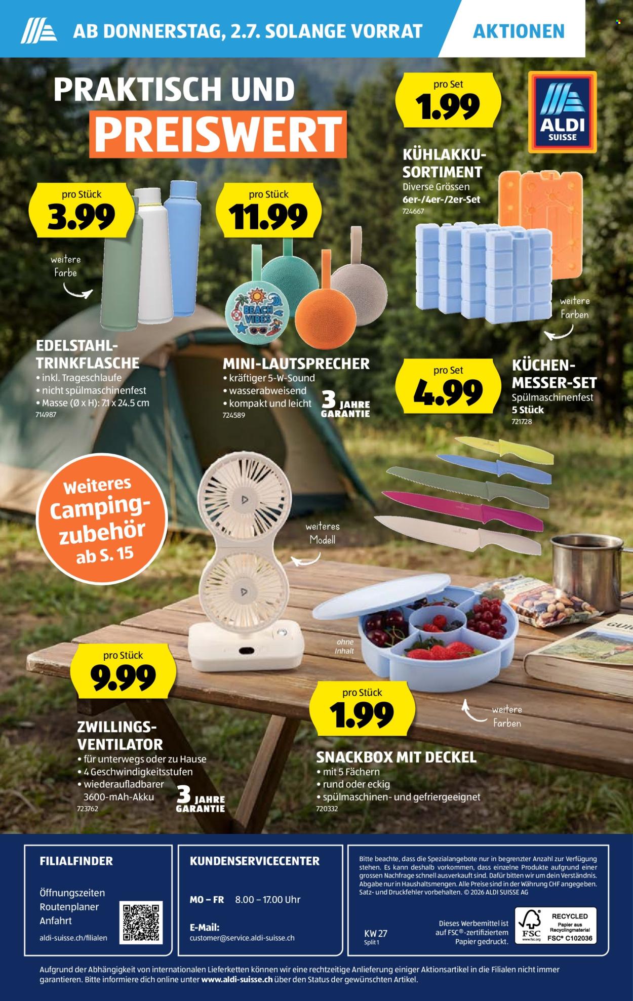 Catalogue Aldi - 2.7.2026 - 8.7.2026. Page 36. Page 36