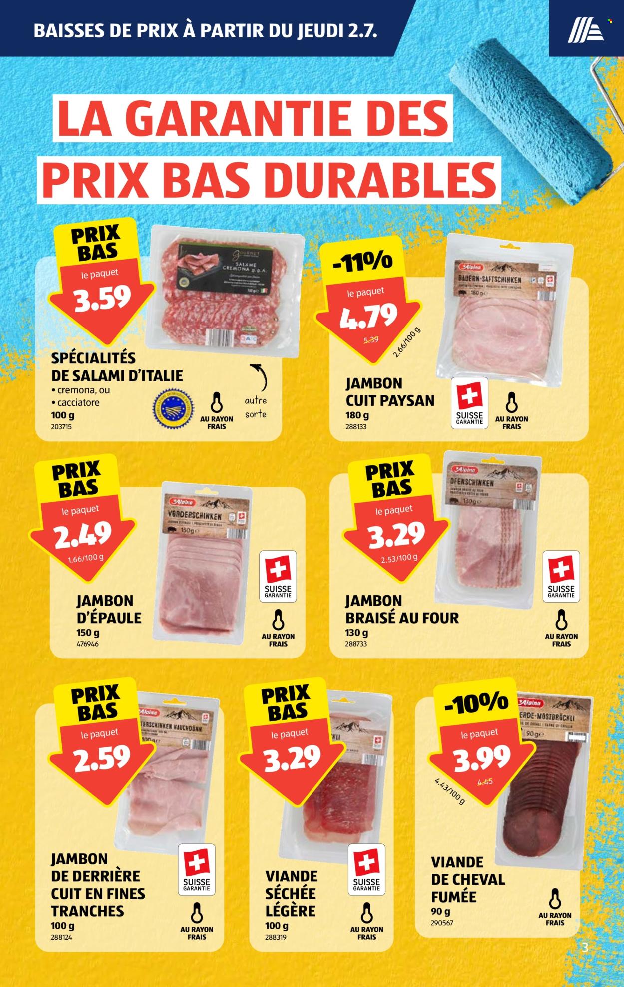 Catalogue Aldi - 2.7.2026 - 8.7.2026. Page 3. Page 3