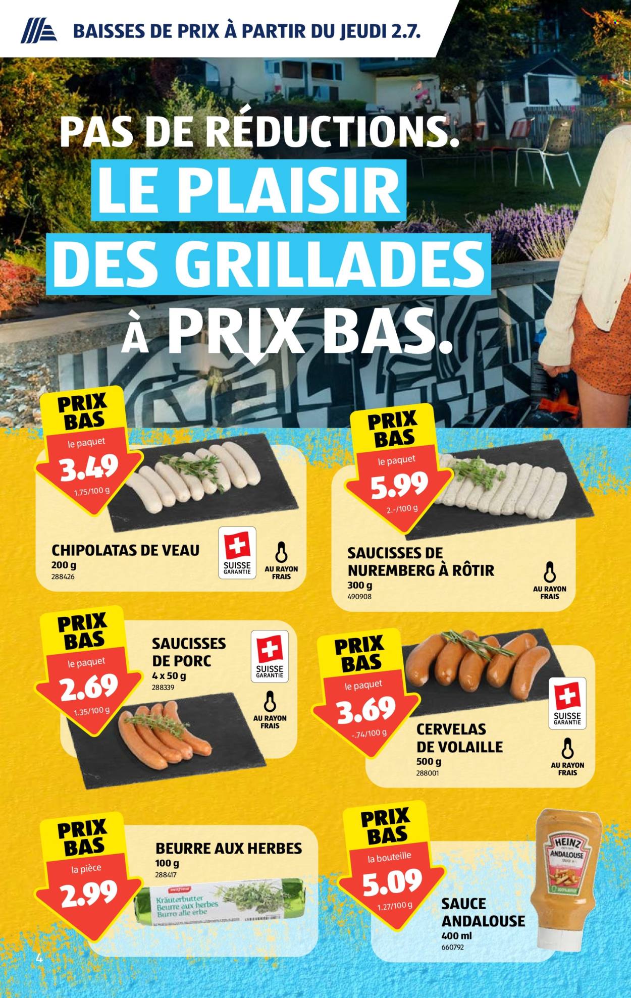 Catalogue Aldi - 2.7.2026 - 8.7.2026. Page 4. Page 4