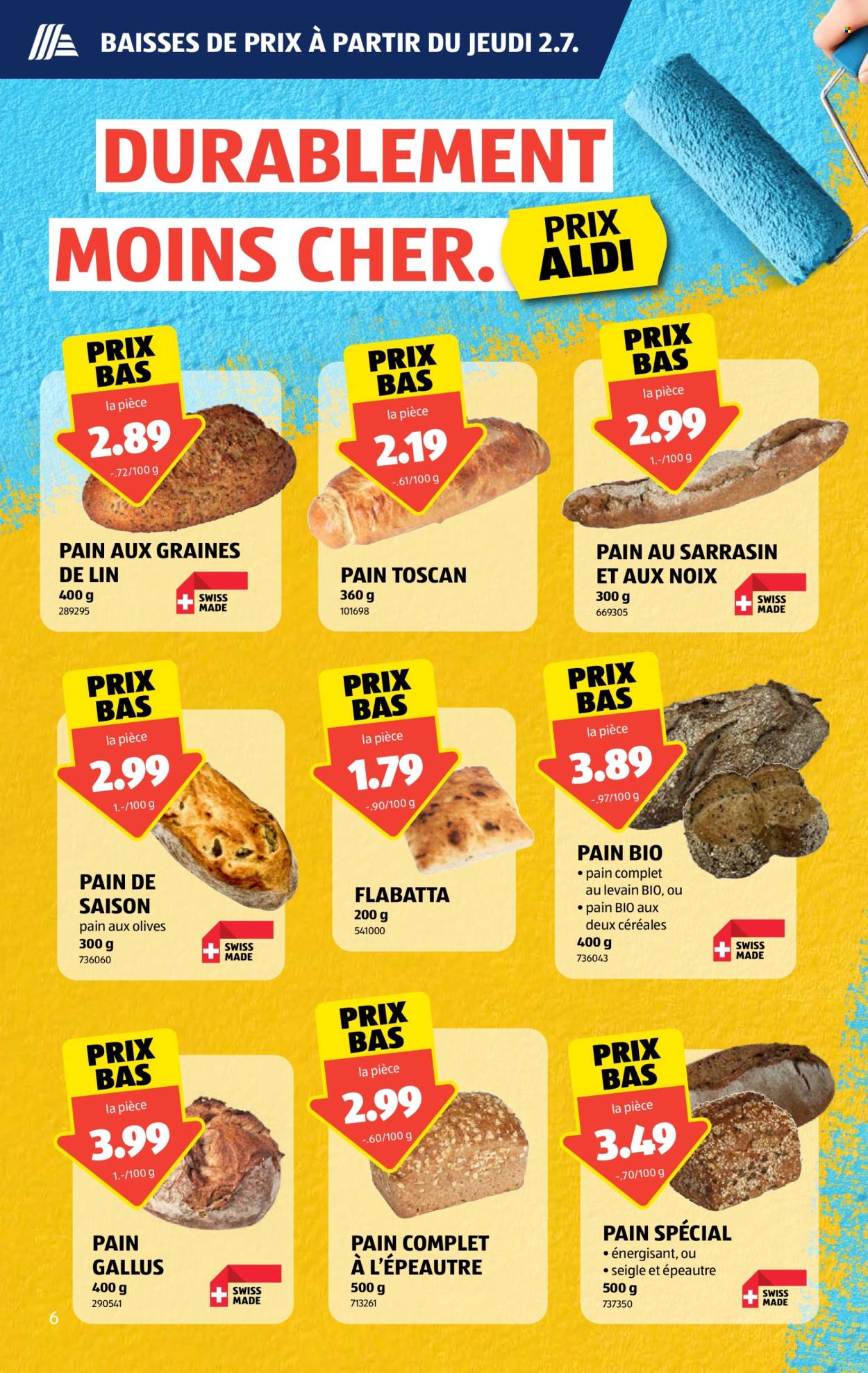 Catalogue Aldi - 2.7.2026 - 8.7.2026. Page 6. Page 6