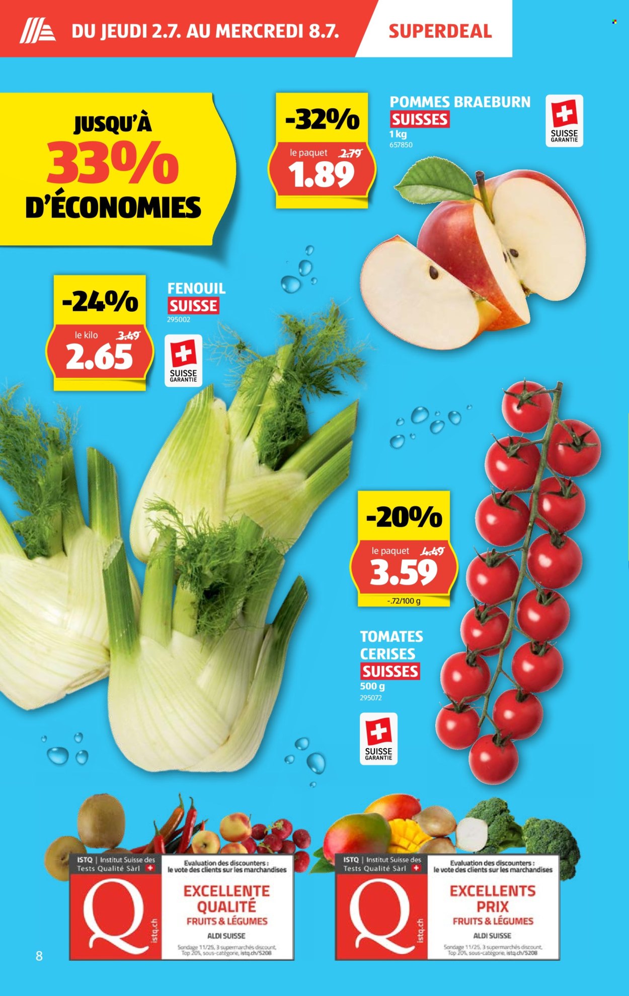 Catalogue Aldi - 2.7.2026 - 8.7.2026. Page 8. Page 8