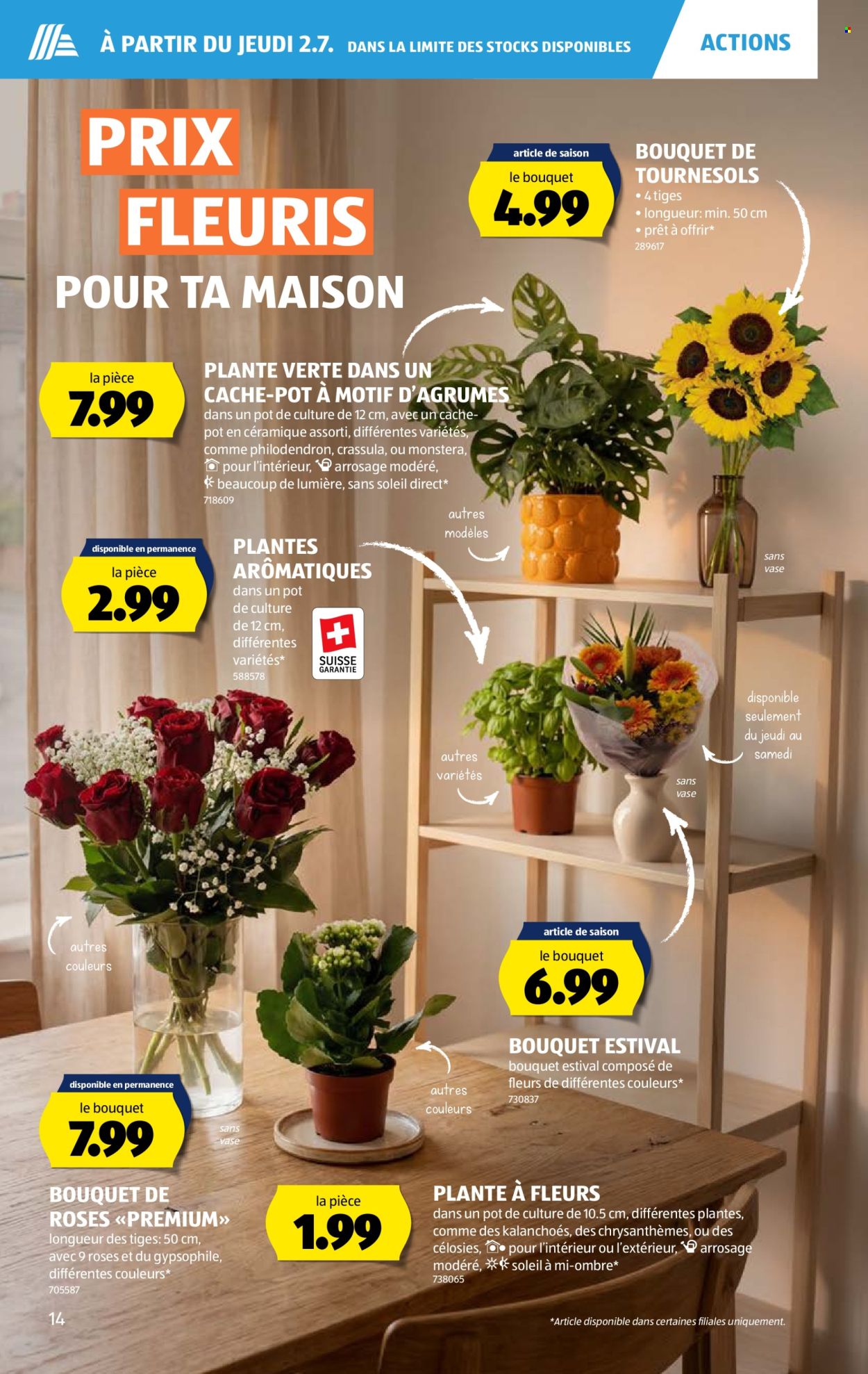 Catalogue Aldi - 2.7.2026 - 8.7.2026. Page 14. Page 14