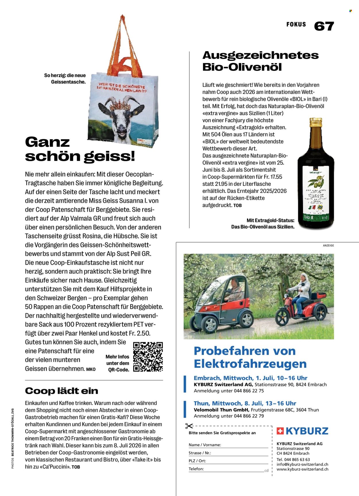 Catalogue Coop - 25.6.2026 - 1.7.2026. Page 67. Page 67