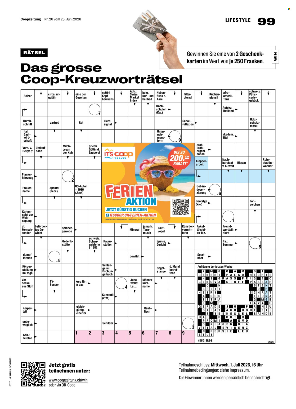 Catalogue Coop - 25.6.2026 - 1.7.2026. Page 99. Page 99