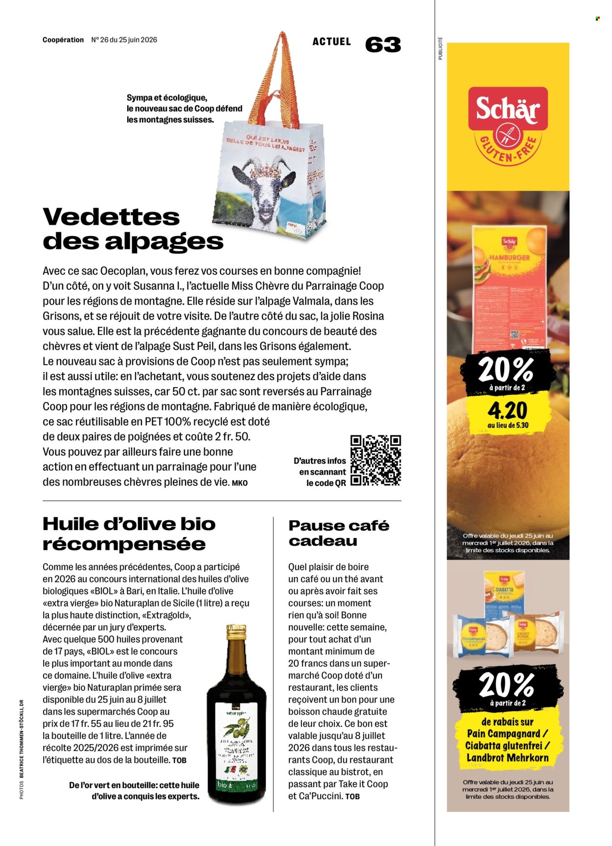 Catalogue Coop - 25.6.2026 - 1.7.2026. Page 63. Page 63