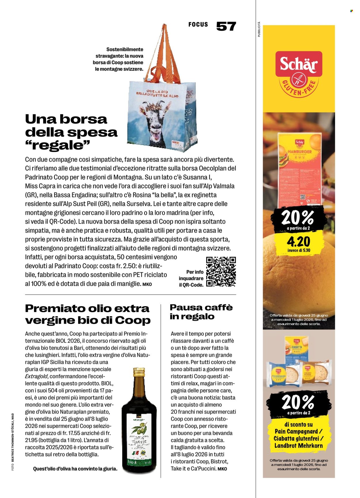 Catalogue Coop - 25.6.2026 - 1.7.2026. Page 57. Page 57
