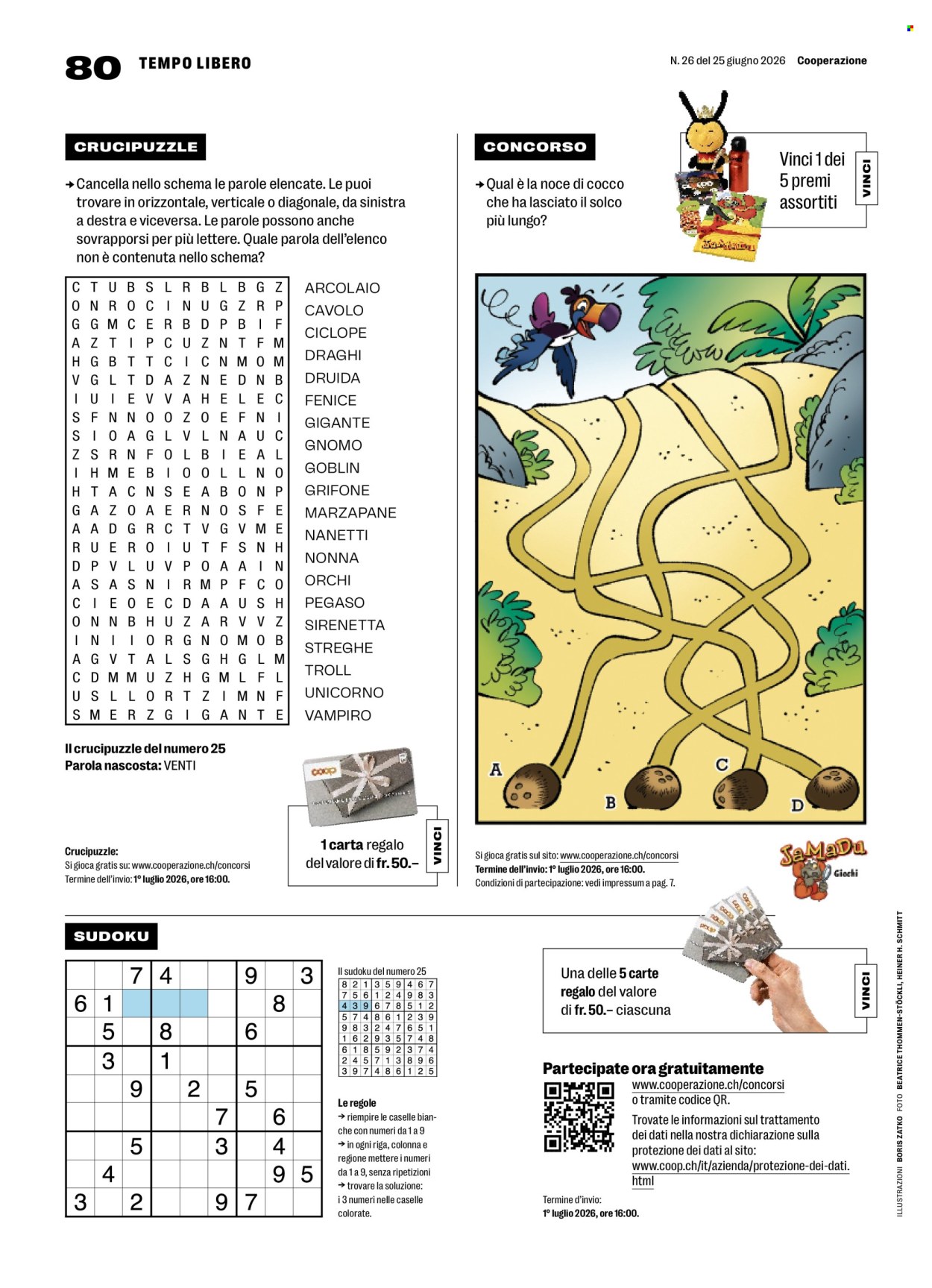 Catalogue Coop - 25.6.2026 - 1.7.2026. Page 80. Page 80