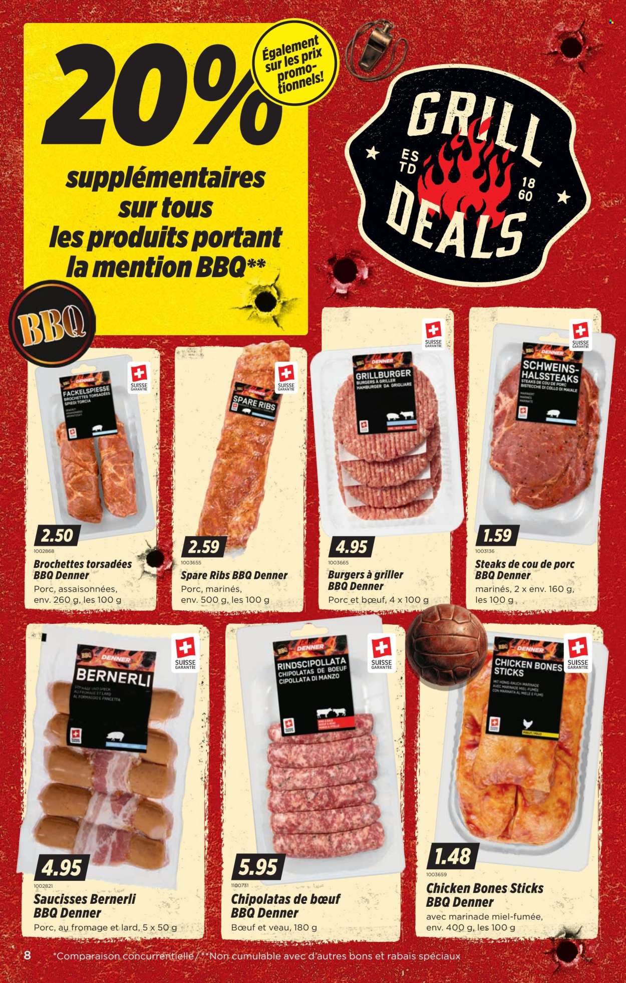 Catalogue Denner - 25.6.2026 - 1.7.2026. Page 8. Page 8