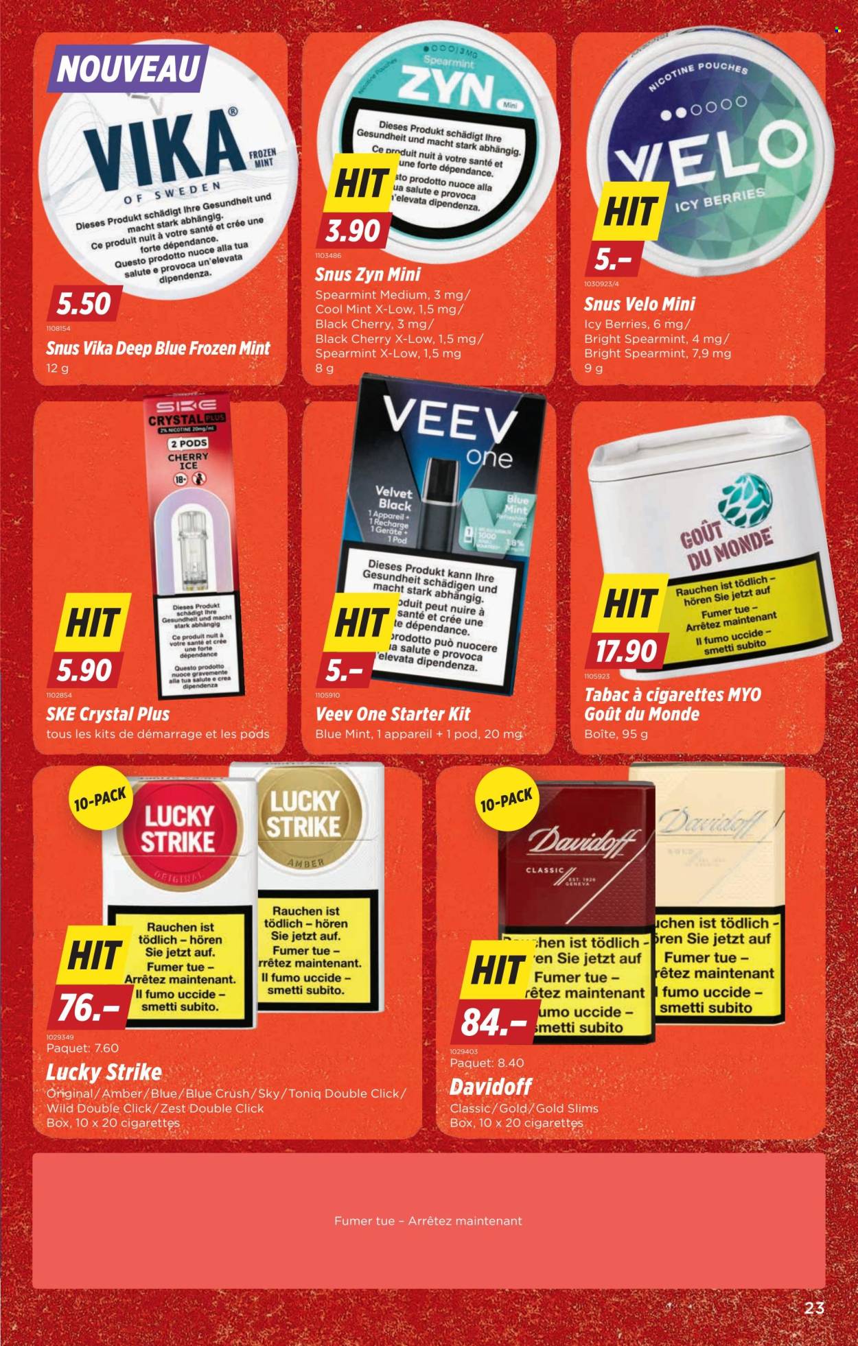 Catalogue Denner - 25.6.2026 - 1.7.2026. Page 23. Page 23