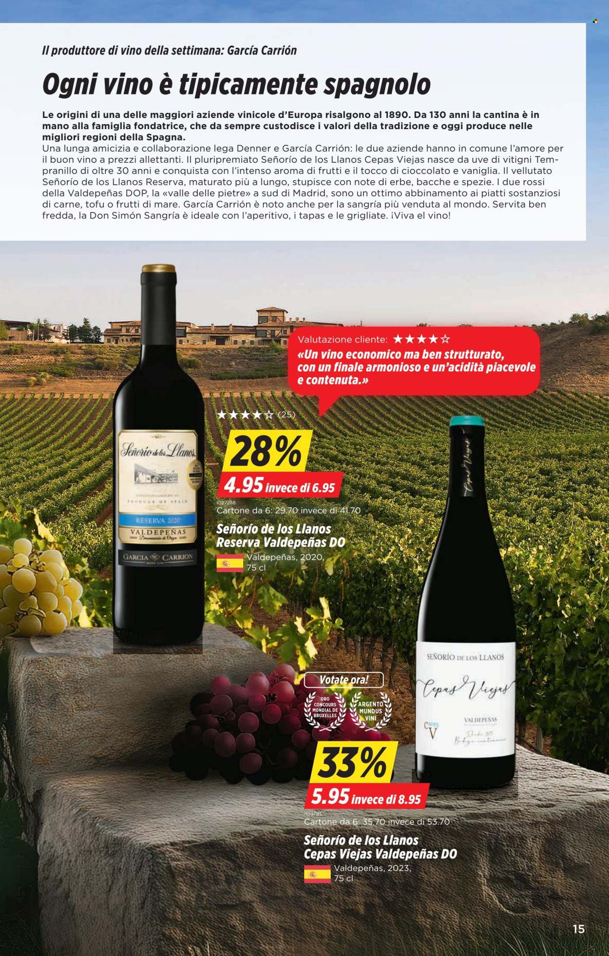 Catalogue Denner - 25.6.2026 - 1.7.2026. Page 15. Page 15