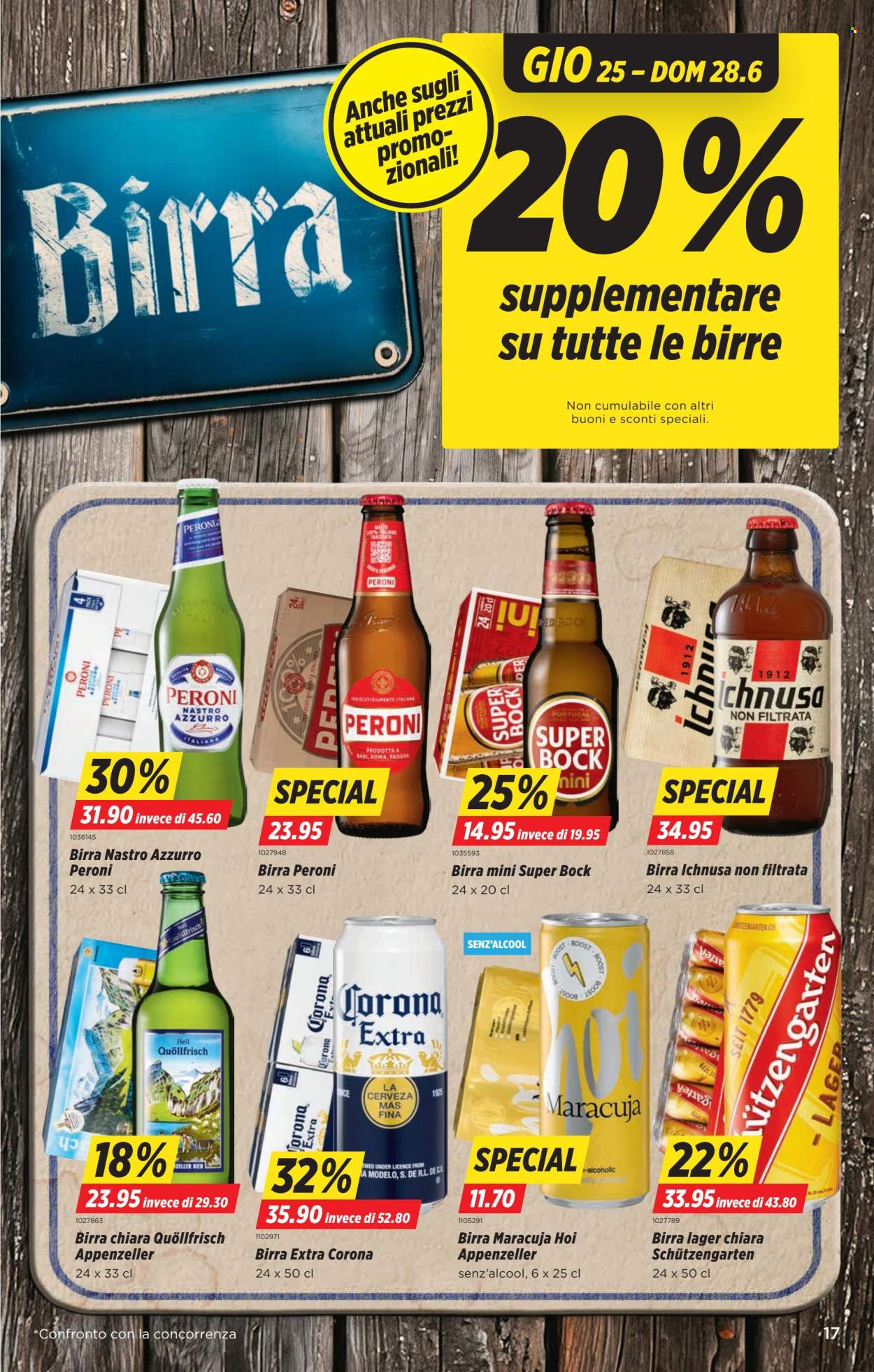 Catalogue Denner - 25.6.2026 - 1.7.2026. Page 17. Page 17